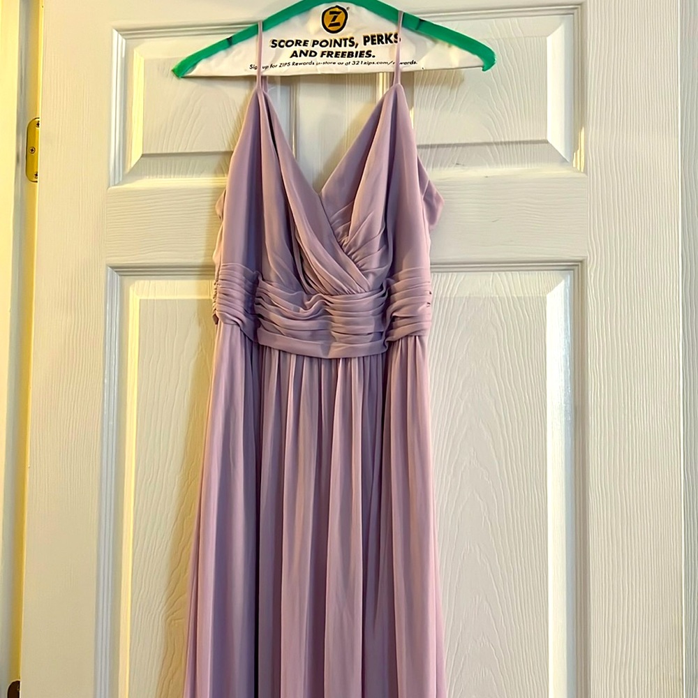 Lilac Bridesmaid’s Dress